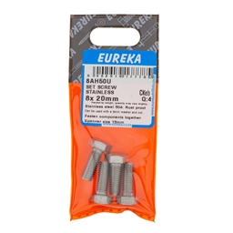 8AH50 - Set Screw & Nut ST/ST